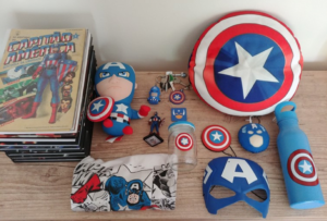 My personal Captain America items.